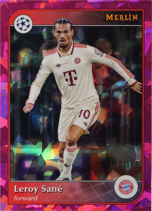 Leroy Sané trading card