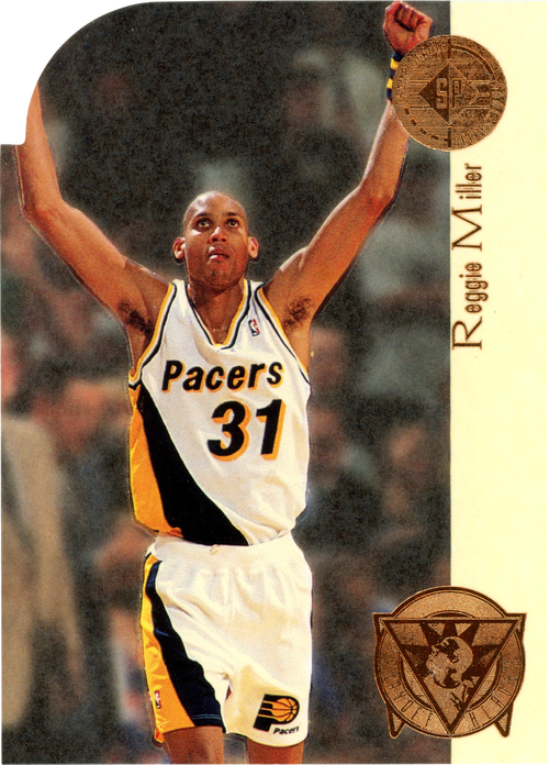 Reggie Miller trading card