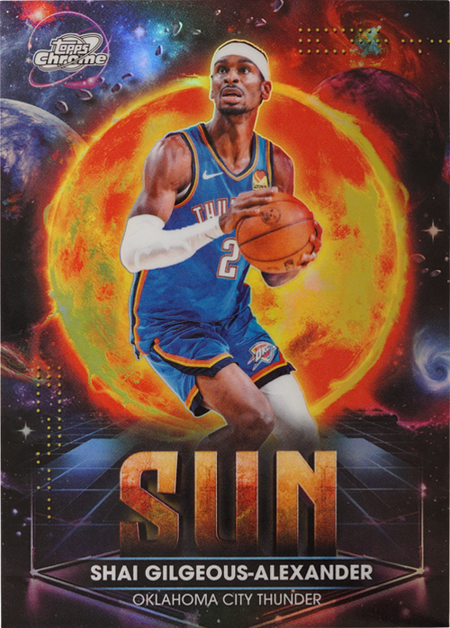 Shai Gilgeous-Alexander trading card
