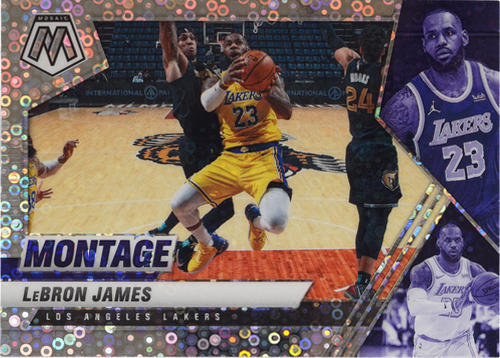 LeBron James trading card
