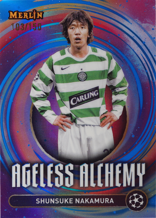 Shunsuke Nakamura trading card