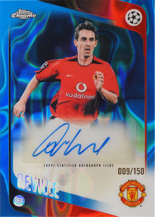 Gary Neville trading card