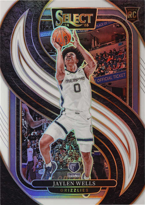 Jaylen Wells trading card