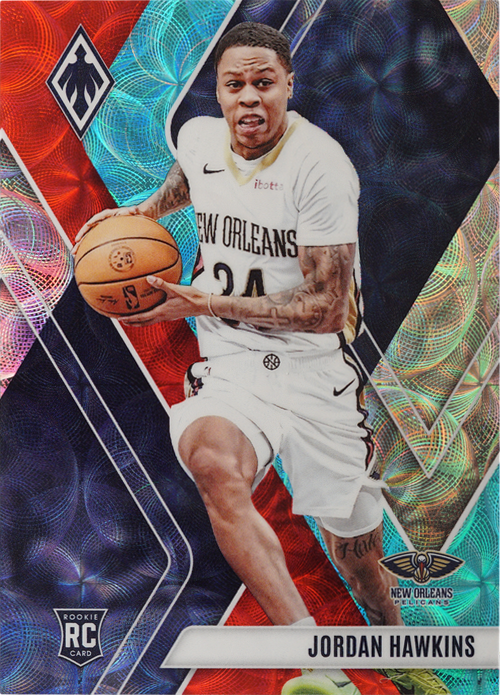 Jordan Hawkins trading card