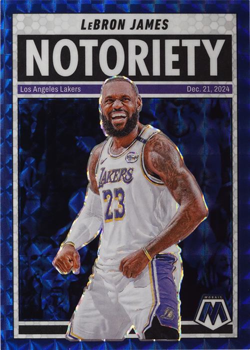 LeBron James trading card