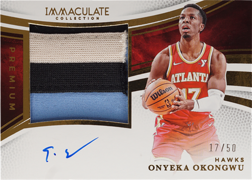 Onyeka Okongwu trading card