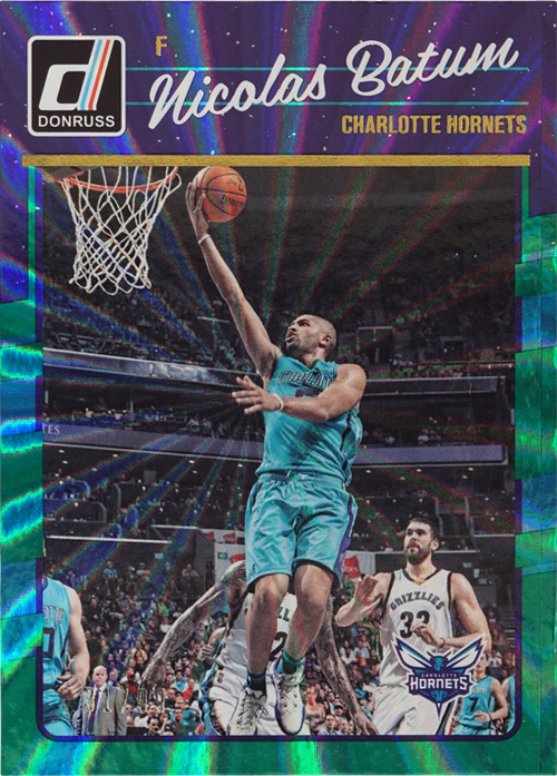 Nicolas Batum trading card