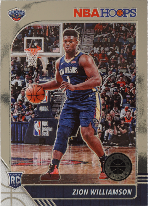 Zion Williamson trading card
