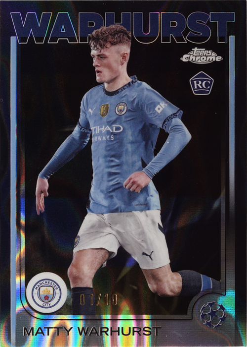Matty Warhurst trading card