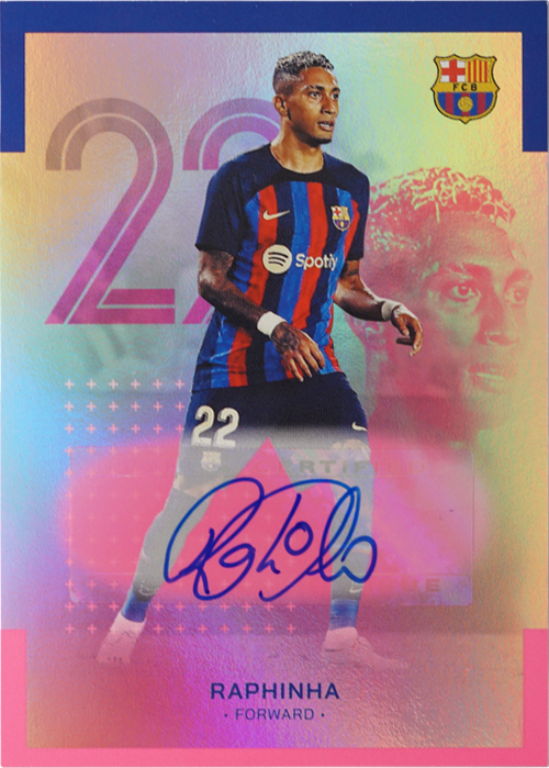 Raphinha trading card