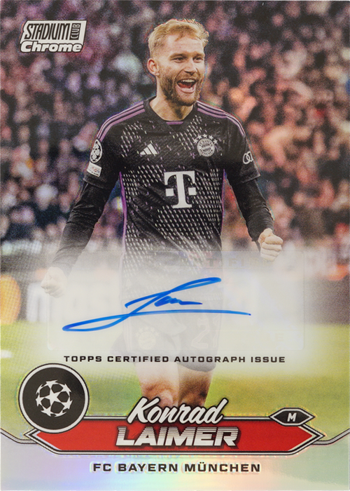Konrad Laimer trading card