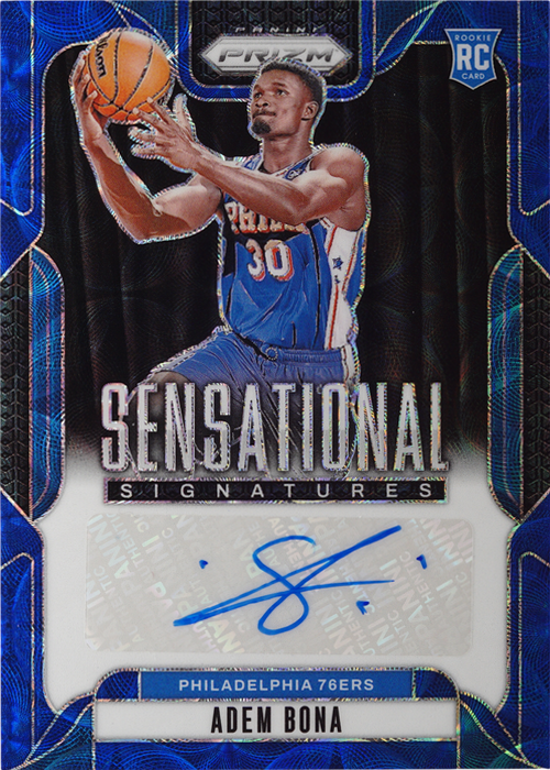 Adem Bona trading card