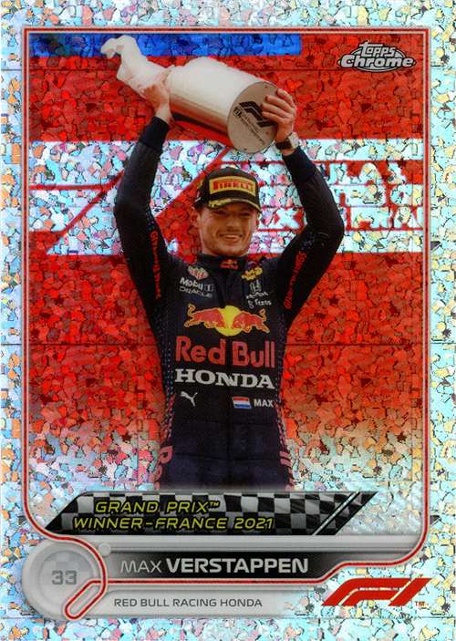 Max Verstappen trading card