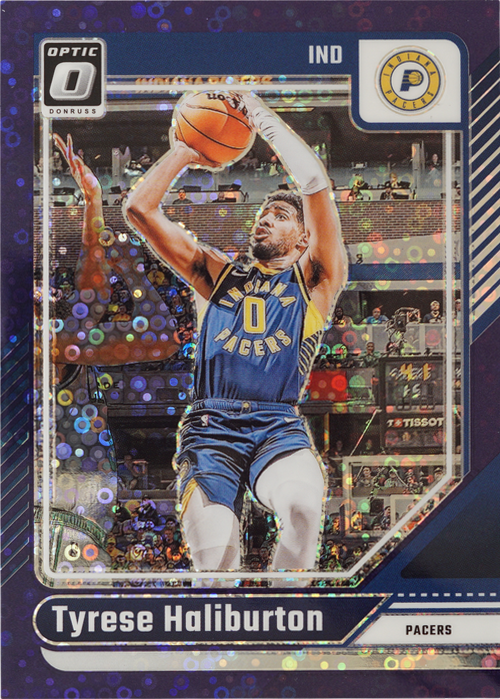 Tyrese Haliburton trading card