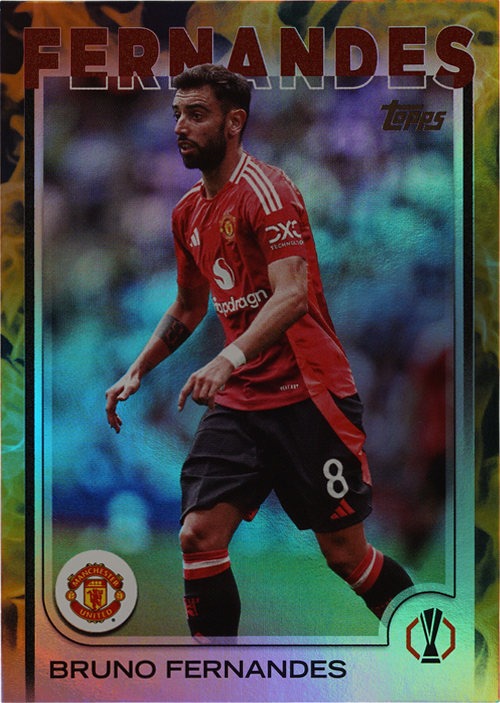 Bruno Fernandes trading card