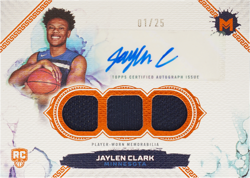Jaylen Clark trading card