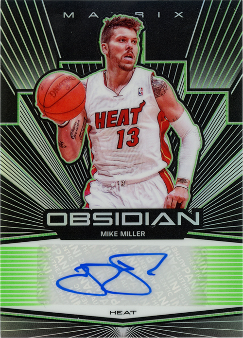 Mike Miller trading card