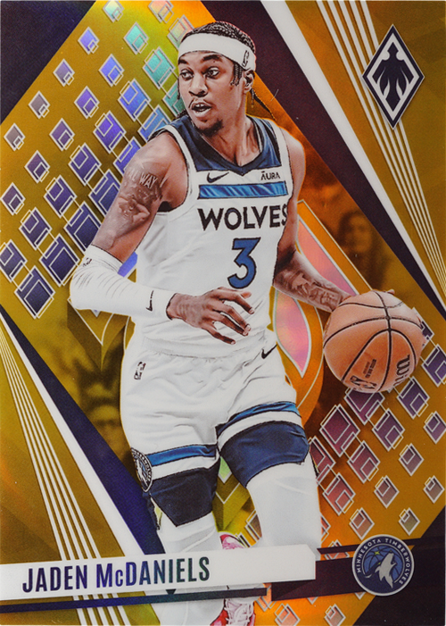 Jaden McDaniels trading card