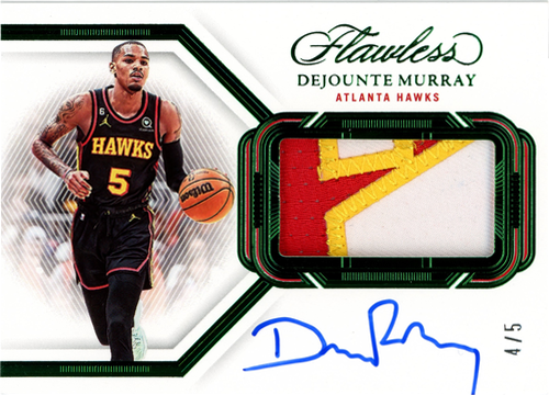 Dejounte Murray trading card