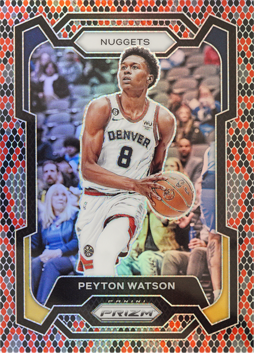 Peyton Watson trading card
