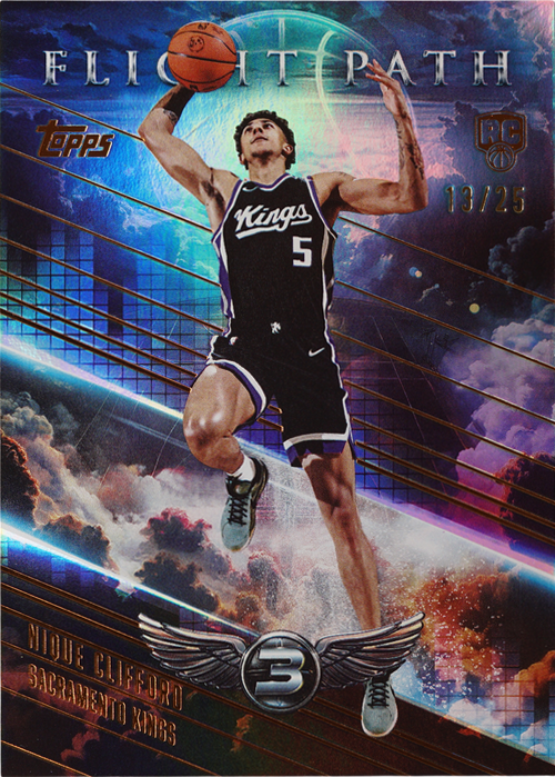 Nique Clifford trading card