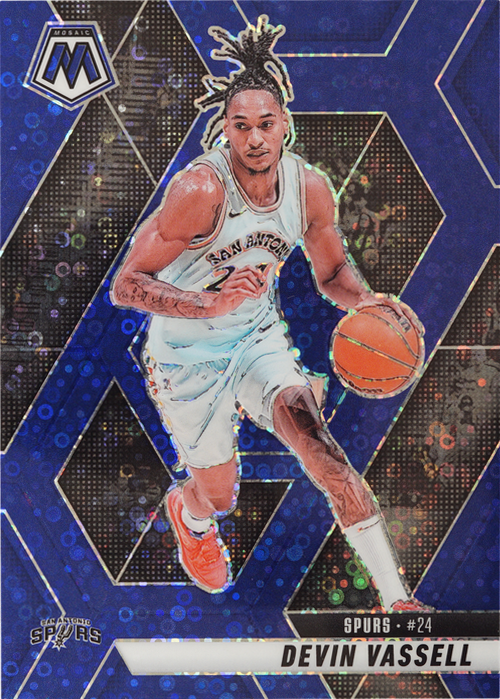 Devin Vassell trading card