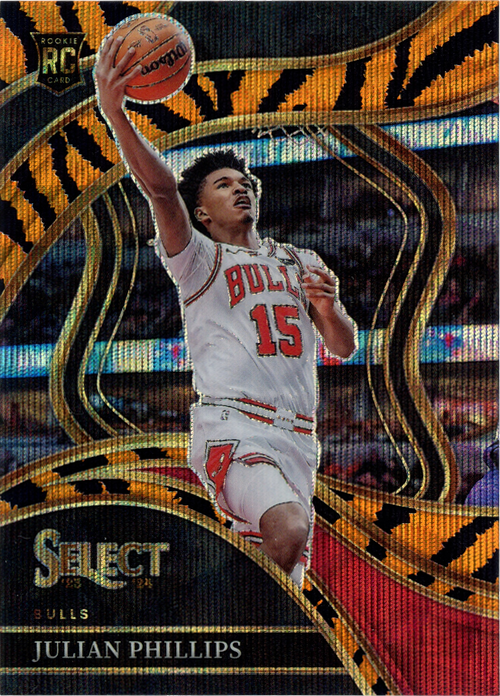 Julian Phillips trading card