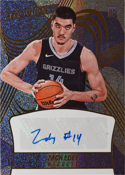 Zach Edey trading card