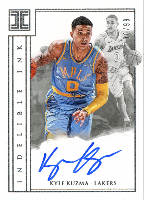 Kyle Kuzma trading card