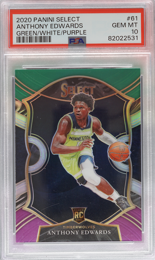 Anthony Edwards trading card