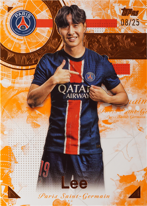 Kang-in Lee trading card