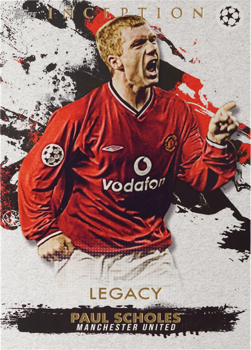 Paul Scholes trading card