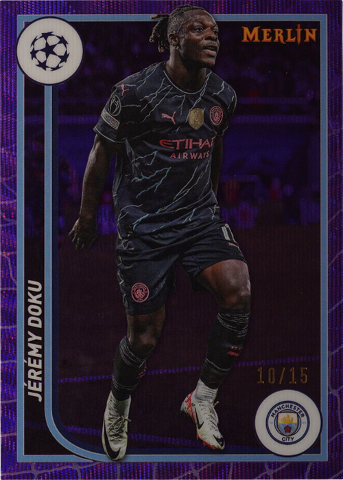 Jérémy Doku trading card