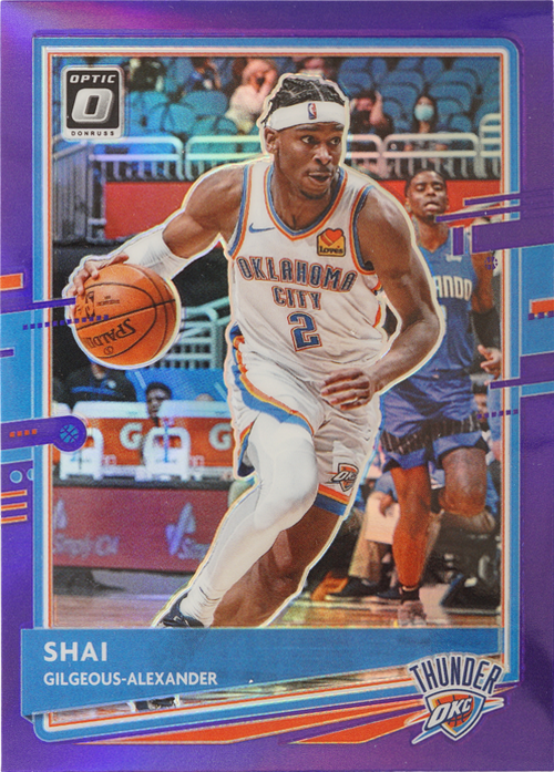 Shai Gilgeous-Alexander trading card