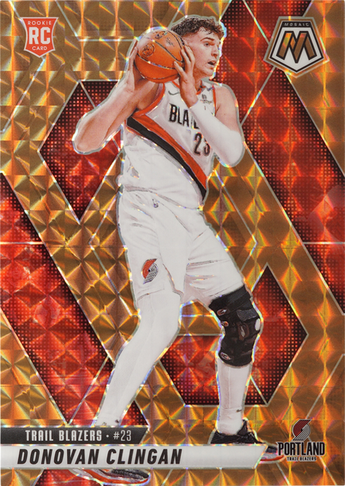 Donovan Clingan trading card