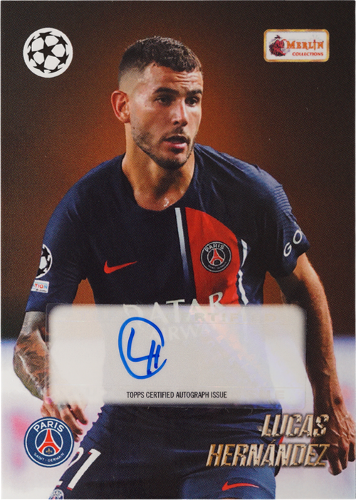 Lucas Hernández trading card