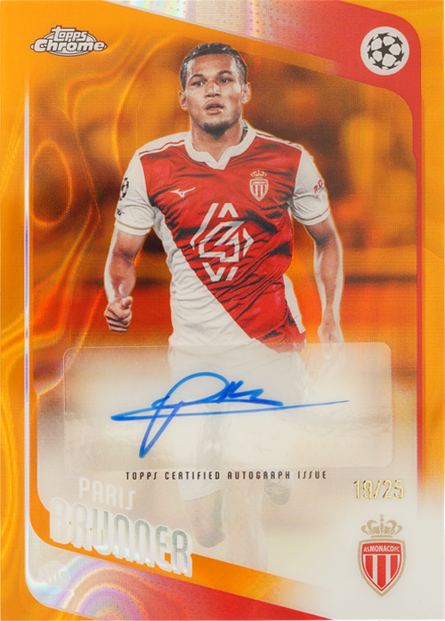 Paris Brunner trading card