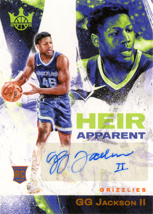 GG Jackson II trading card