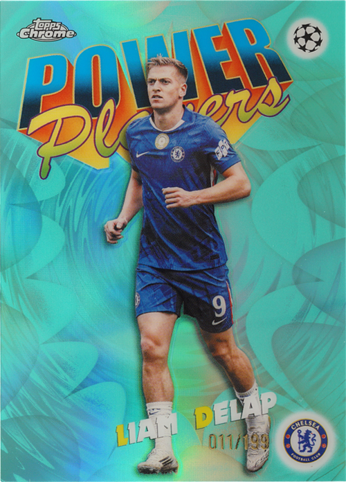 Liam Delap trading card