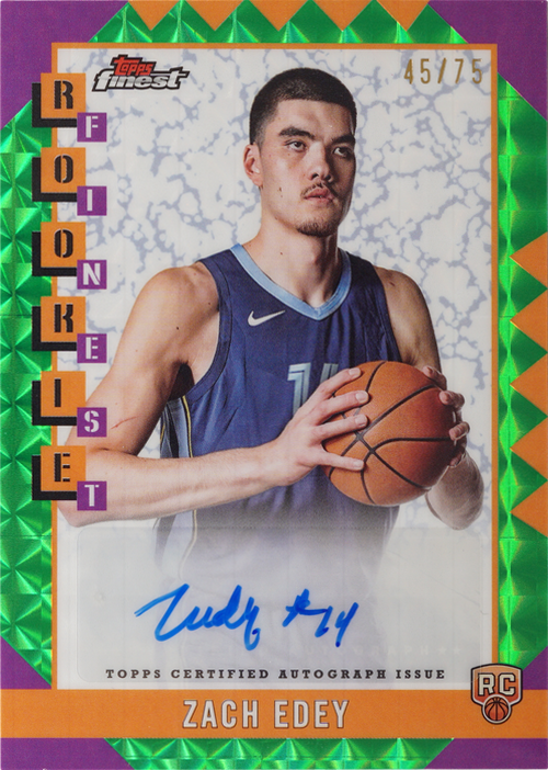 Zach Edey trading card