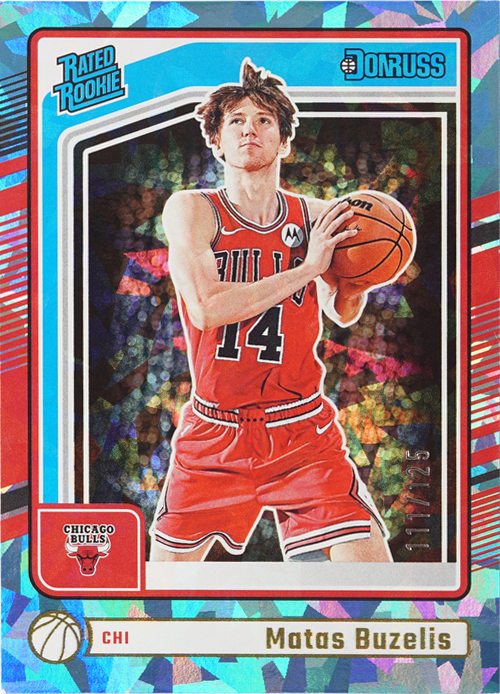 Matas Buzelis trading card