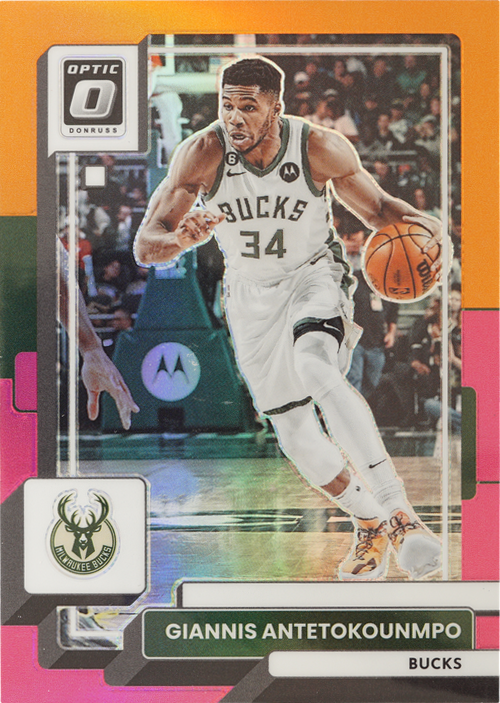 Giannis Antetokounmpo trading card