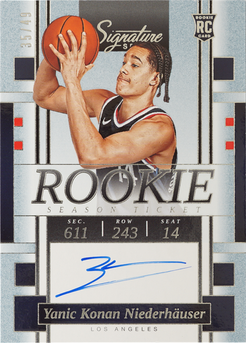 Yanic Konan Niederhauser trading card