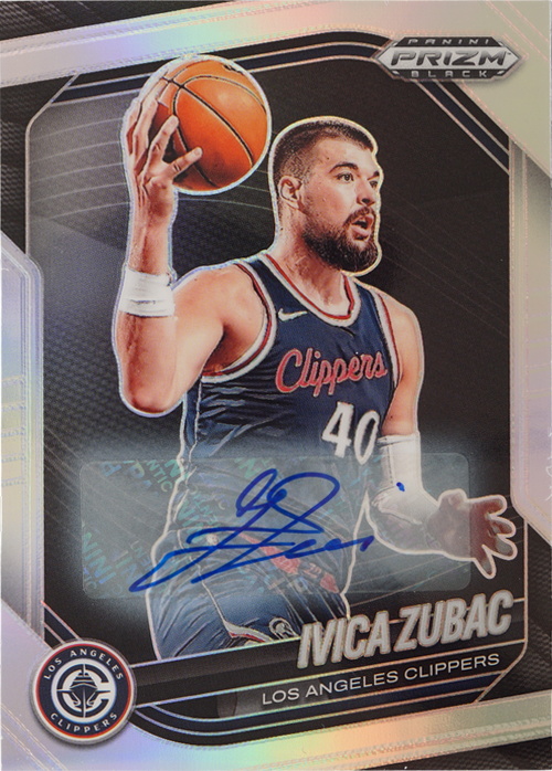 Ivica Zubac trading card