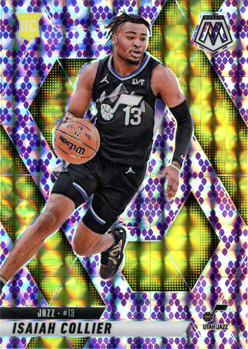 Isaiah Collier trading card