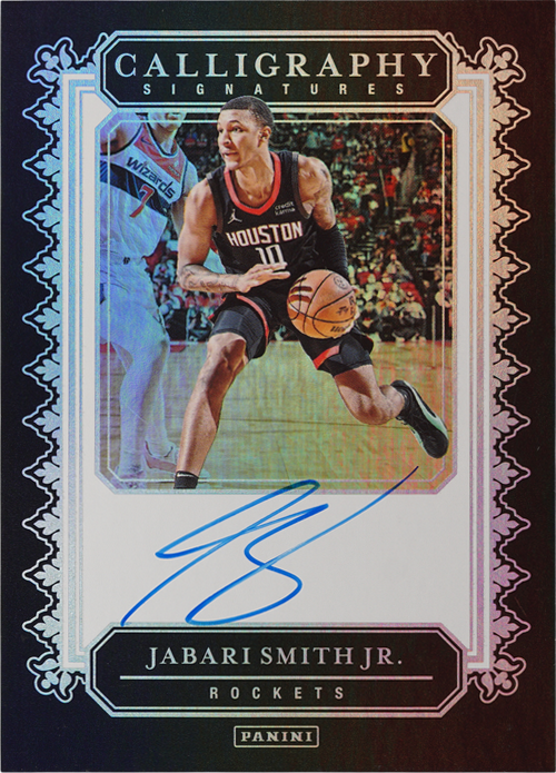 Jabari Smith Jr. trading card