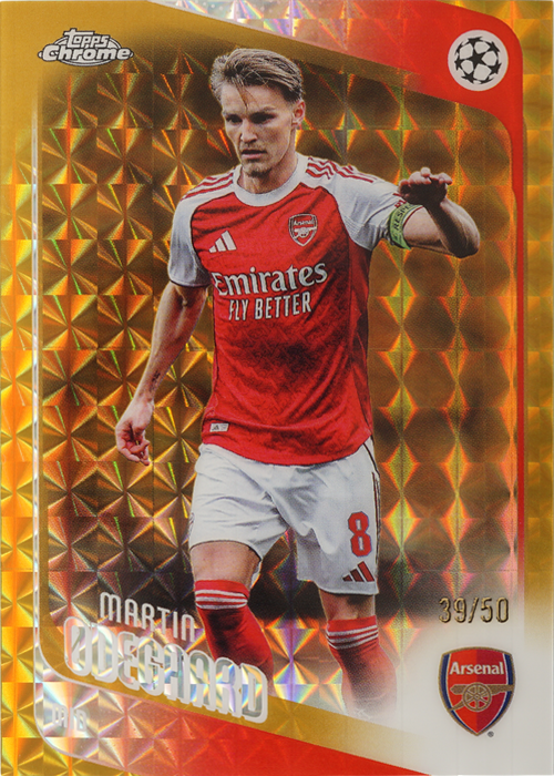 Martin Ødegaard trading card