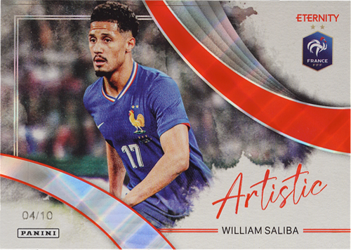 William Saliba trading card