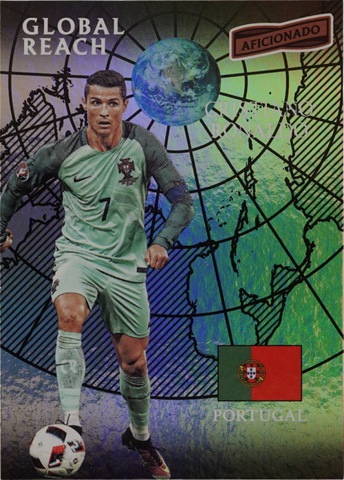 Cristiano Ronaldo trading card