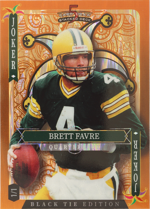 Brett Favre trading card